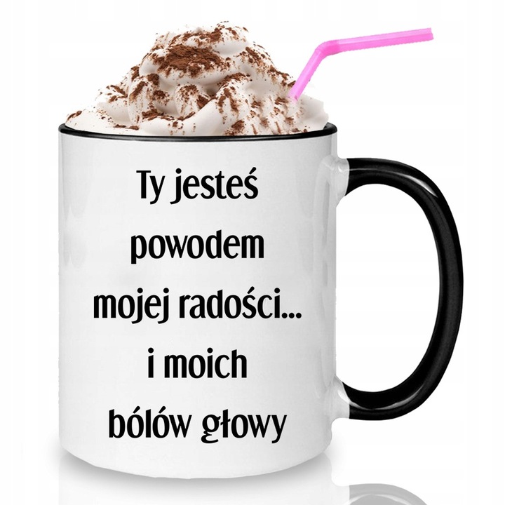 Kubek "Esti Motivul Bucuriei" - Cadou Amuzant