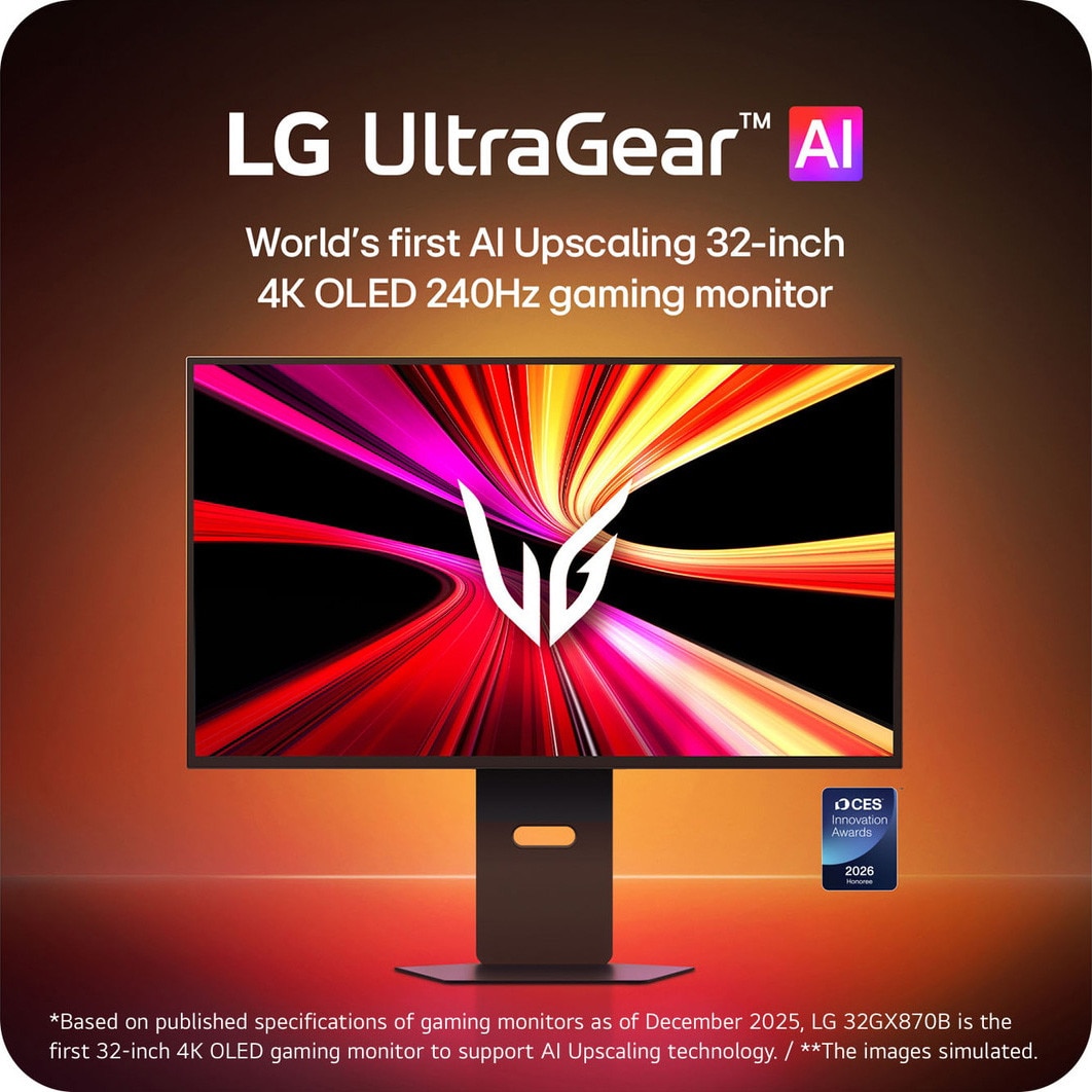 Monitor Gaming LG UltraGear 32GX870B-B, 31.5