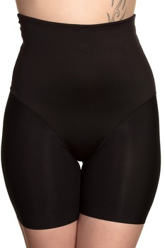 Burtiera modelatoare cu picior Body Babe, Negru Burtiera modelatoare cu picior Body Babe, Negru