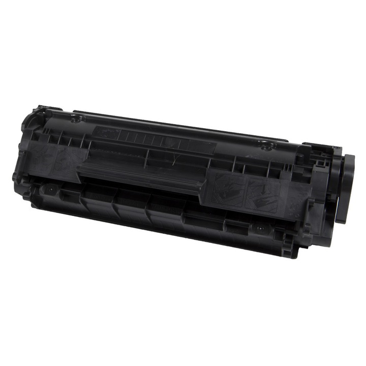 Incarcatura toner renovata Q2612A, 12A, 7616A005, CRG703, 2000 filelor pentru imprimante HP