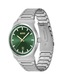 Мъжки часовник Hugo Boss Candor 1514079, Сребрист / Зелен