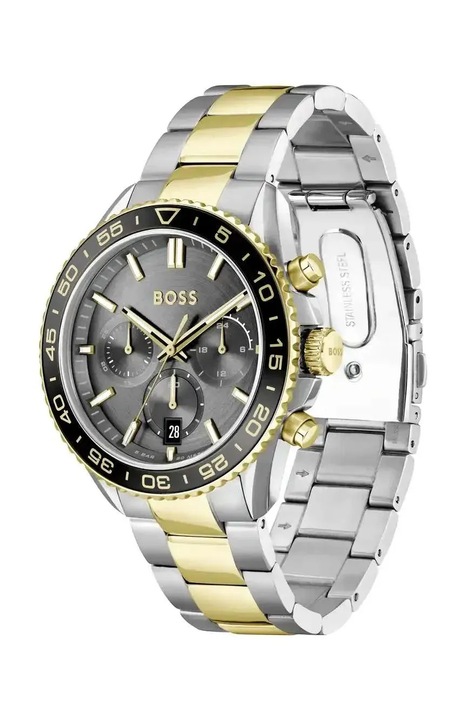 Мъжки часовник Hugo Boss Runner 1514144, Златист / Сребрист