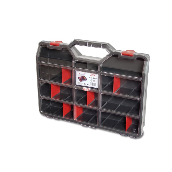 Cutie de scule, Tayg, Separatoare, 48-26, 460x350x81mm