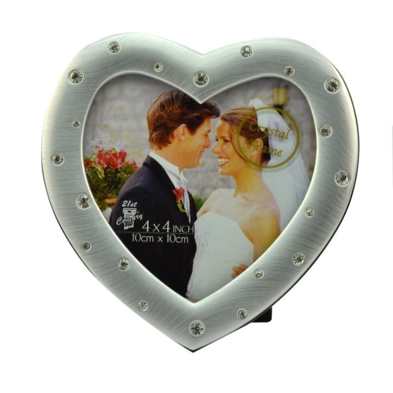 Rama foto Love Couple, ProCart, format 10x10 cm, Argintiu