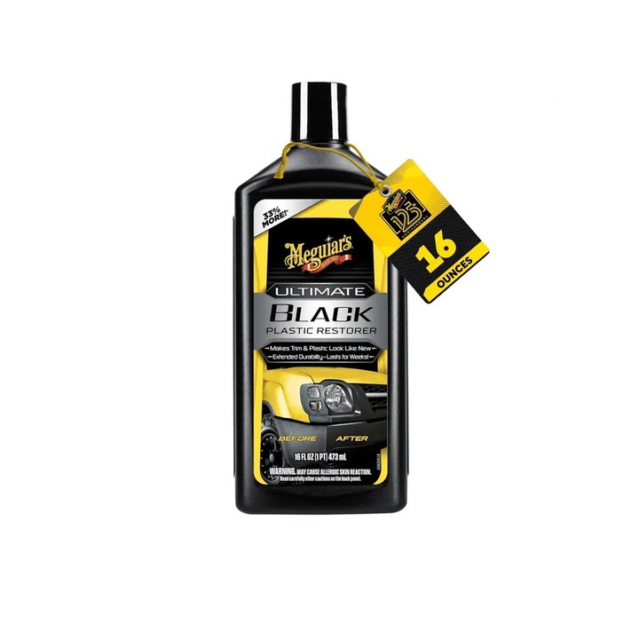 Възстановител за външни пластмаси на автомобили 473ml – Meguiar’s Ultimate Black G15816