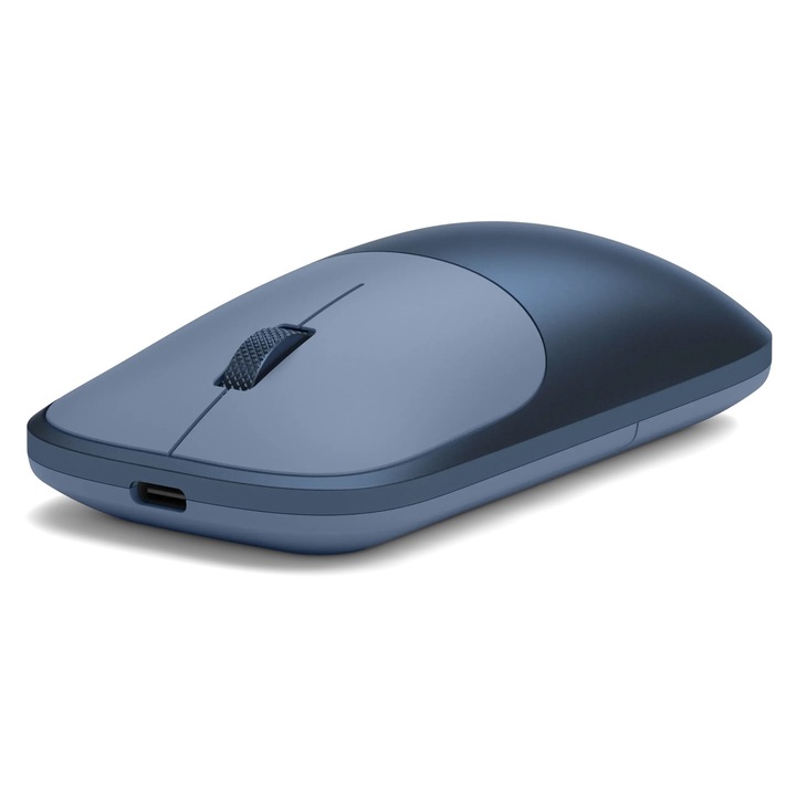 Мишка безжична Satechi, Bluetooth и 2,4 GHz, съвместима с MacBook и Windows, тиха работа, ергономичен дизайн, стабилна връзка, индиго