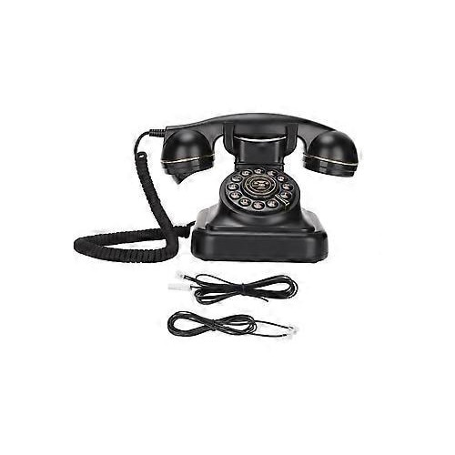 Telefon fix vintage, Cozevdnt, negru - eMAG.ro