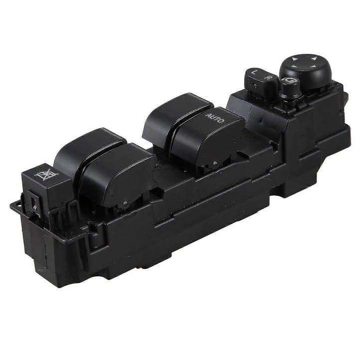Elektromos ablakemelő kapcsoló D652-66-350A, kompatibilis Mazda 2/6 2008-2012, RHD, fekete