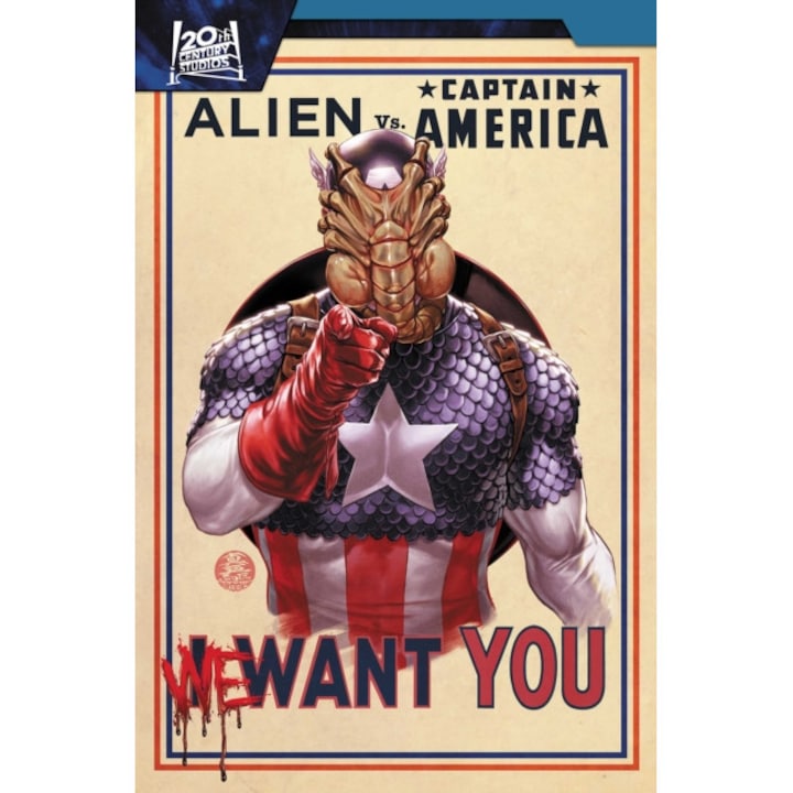Alien Vs. Captain America - Frank Tieri