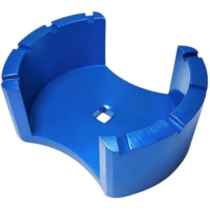 Deschizator de capace de vehicul, cheie pentru capac de benzina, instrument de instalare, cupa crestata pentru janta, potrivita pentru cadru din aluminiu 6061, potrivit pentru intretinerea vehiculelor germane, atelier de intretinere