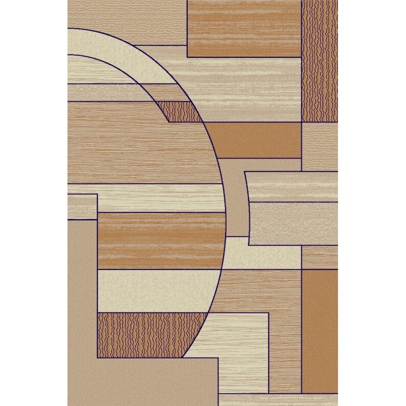 Covor Modern, Lotos 538, Bej, 80x150 cm, 1800 gr/mp