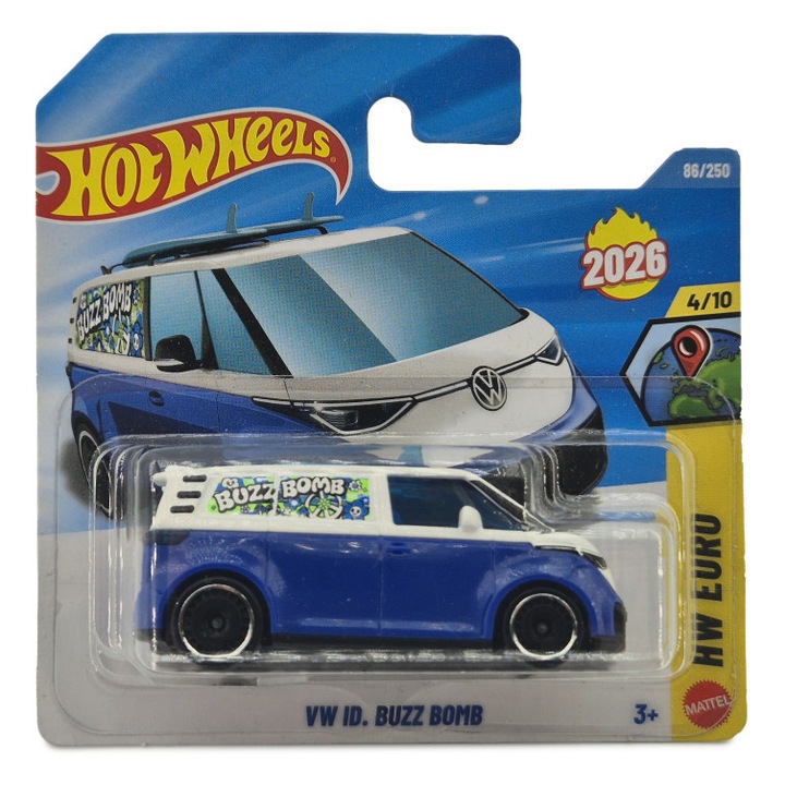 Hot Wheels Volkswagen VW ID. Buzz Bomb - WH Euro 4/10 - 86/250 - Hot Wheels - 1:64