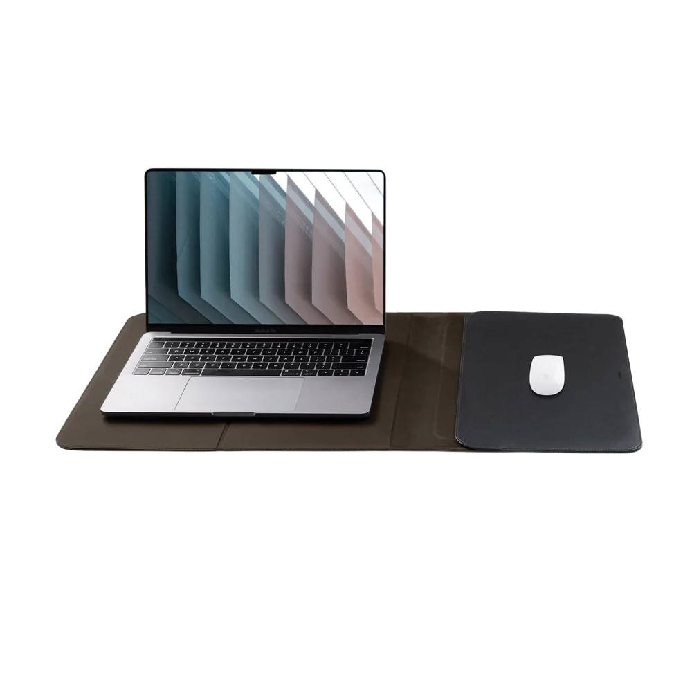 Hybrid Laptop Sleeve Orbitkey Husa 2-in-1 pentru laptop cu suport pentru Laptop 14", Negru