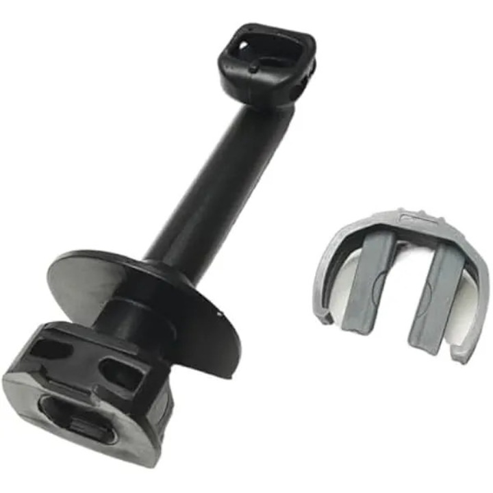 Cot de iesire pentru aparat de spalat cu presiune, compatibil Karcher K2/K3, piese 4.064-047.0 (40640470) / 5.064-110.0 (5064110), negru