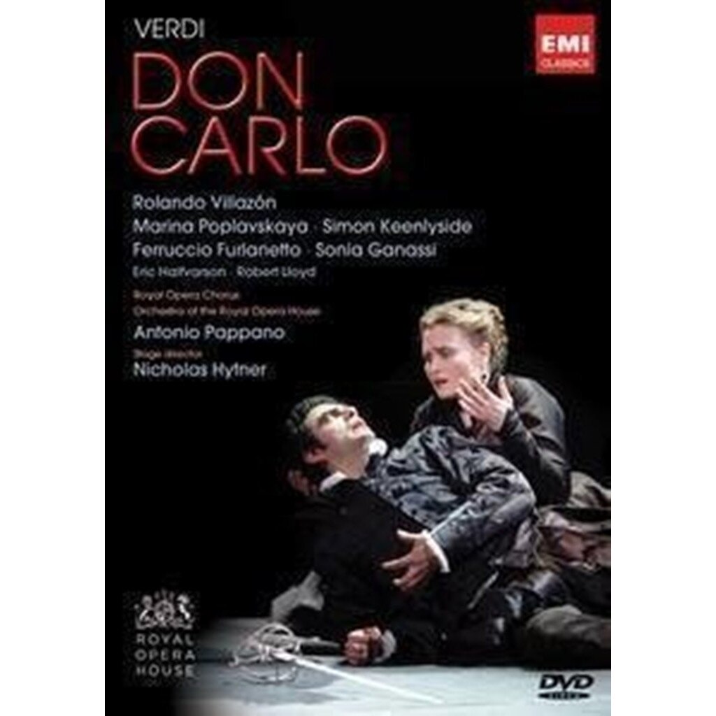 Rolando Vilazon,Marina Poplayskaya,Simon Keenlyside-Royal Opera House 2012 - Verdi Don Carlo (2DVD)