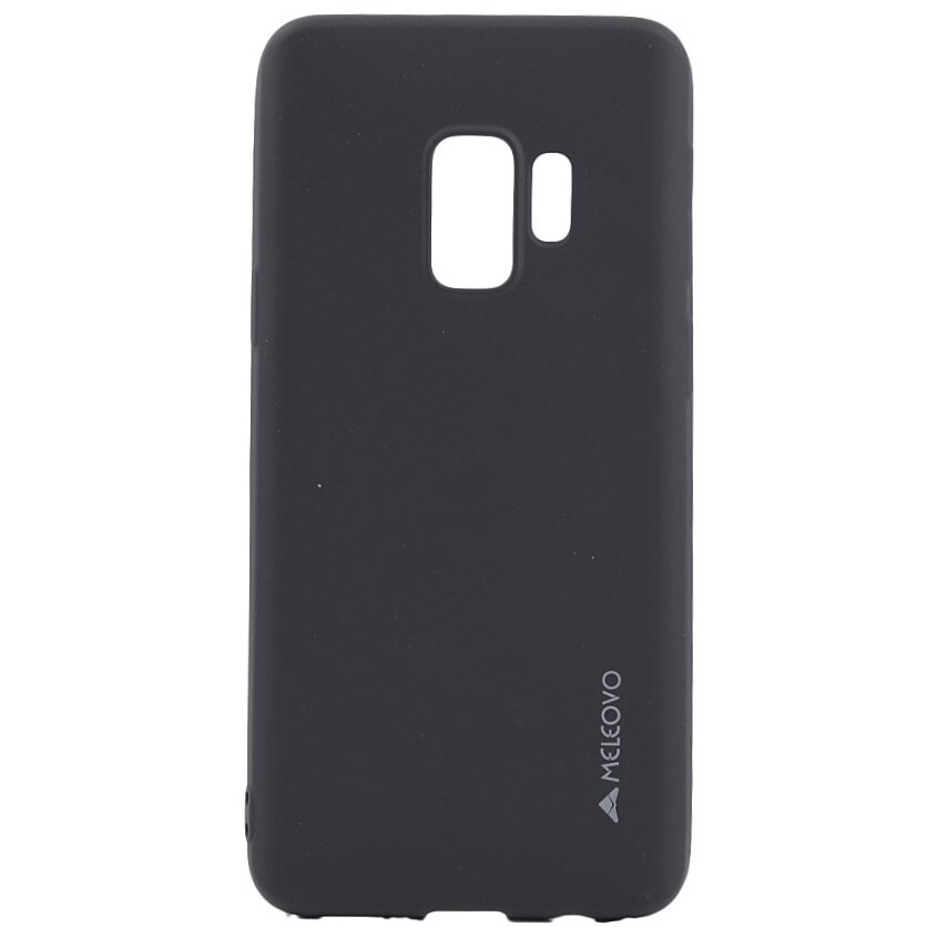 Husa de protectie Meleovo Silicon Soft Slim pentru Samsung Galaxy S9, Negru