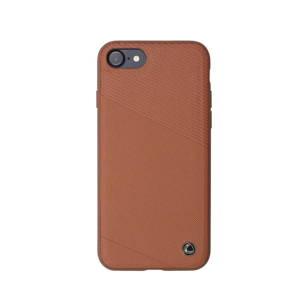 Carcasa Occa Exquis Car pentru iPhone 8 / 7, Maro