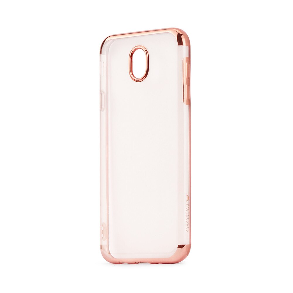 Husa Silicon Meleovo Flash Soft II 360 pentru Samsung Galaxy J5 2017, Roz