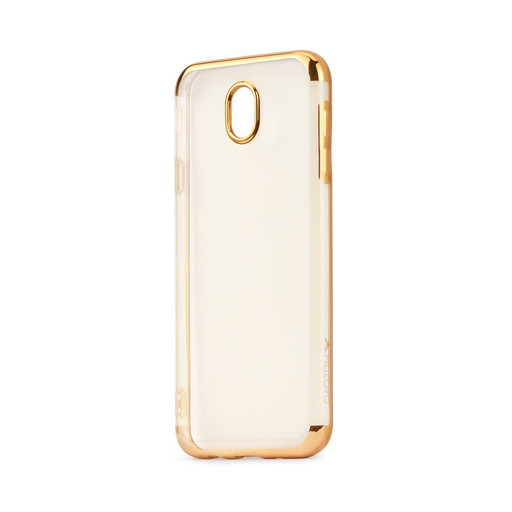 Husa Silicon Meleovo Flash Soft II 360 pentru Samsung Galaxy J5 2017, Auriu