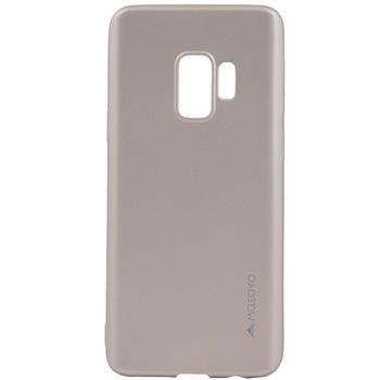 Husa de protectie Meleovo Silicon Soft Slim pentru Samsung Galaxy S9, Auriu Husa de protectie Meleovo Silicon Soft Slim pentru Samsung Galaxy S9, Auriu
