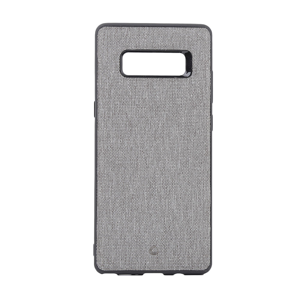 Carcasa Occa Linen Car pentru Samsung Galaxy Note 8, Gri