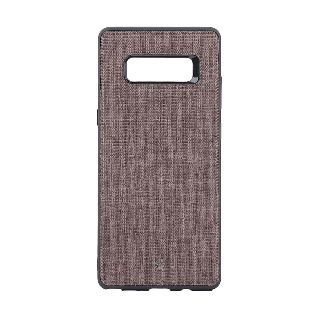 Carcasa Occa Linen Car pentru Samsung Galaxy Note 8, Maro
