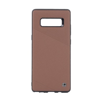 Carcasa Occa Exquis Car pentru Samsung Galaxy Note 8, Maro Carcasa Occa Exquis Car pentru Samsung Galaxy Note 8, Maro