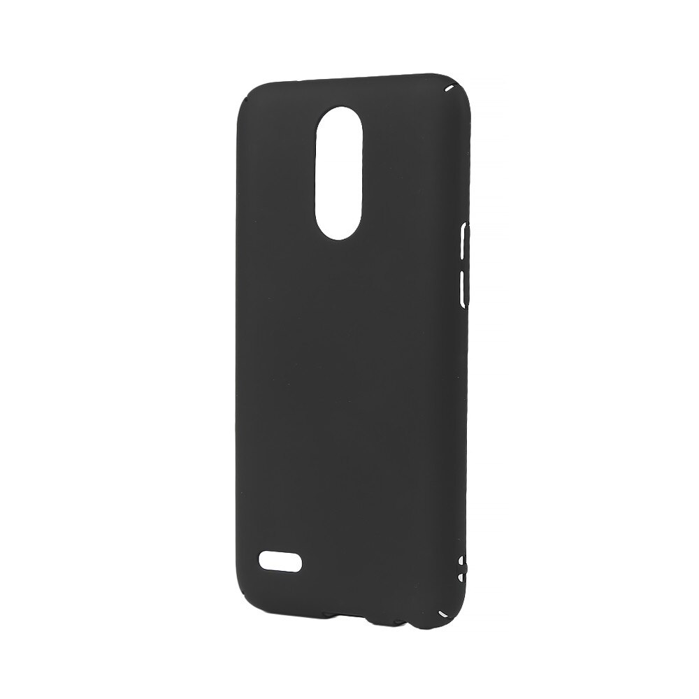 Carcasa Lemontti Hard Rubber Slim pentru LG K10 2017 / LG LV 5, Negru