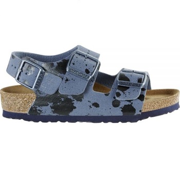 Sandale Birkenstock Milano Sprays Blue, Albastru Sandale Birkenstock Milano Sprays Blue, Albastru