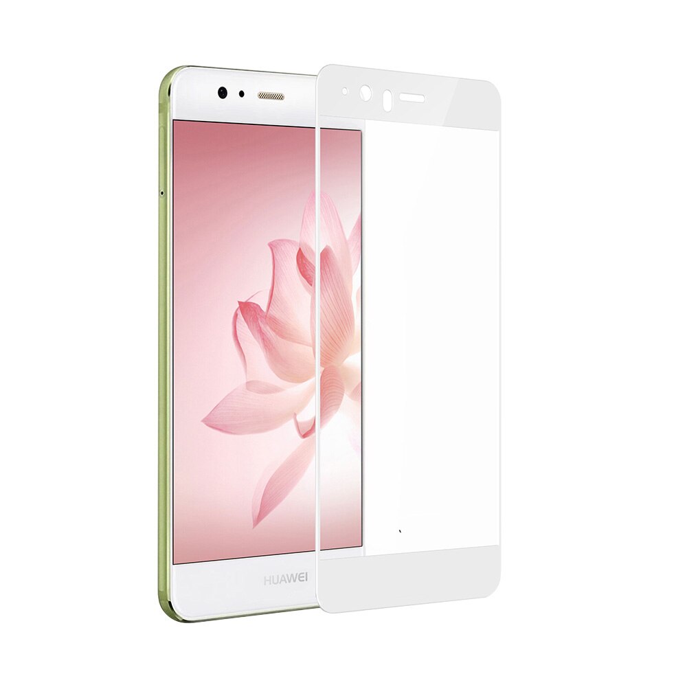 Folie Sticla Devia Frame Temperata pentru Huawei P9 Lite, Alb