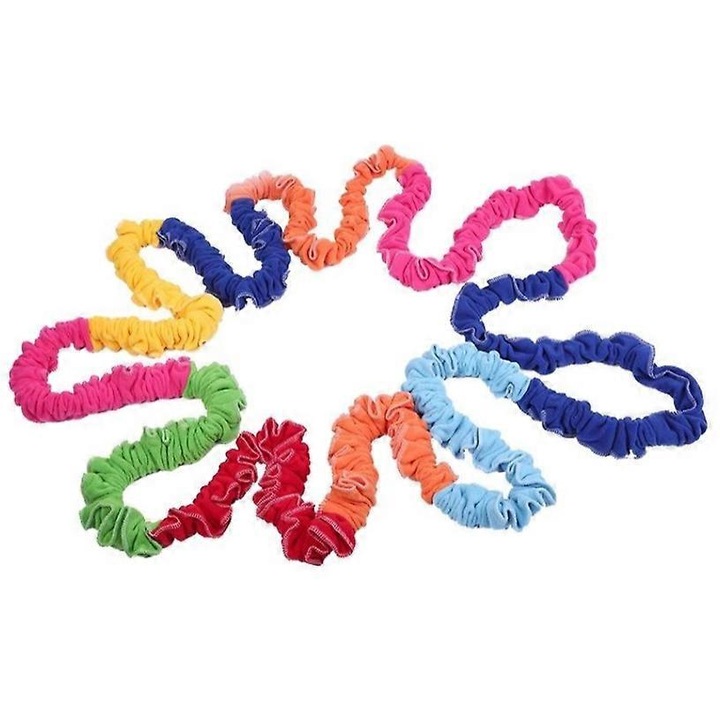 Kooperatív gumiszalag FU-K0276-20260824-8256, gyapjúval bevont latex cső, többszínű, 1 db