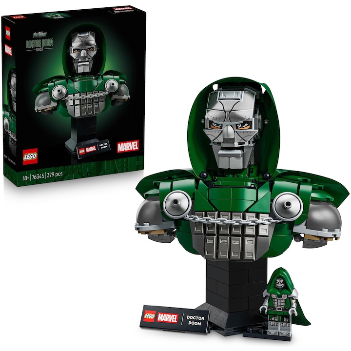 LEGO 76345 Super Heroes Popiersie Doktora Dooma