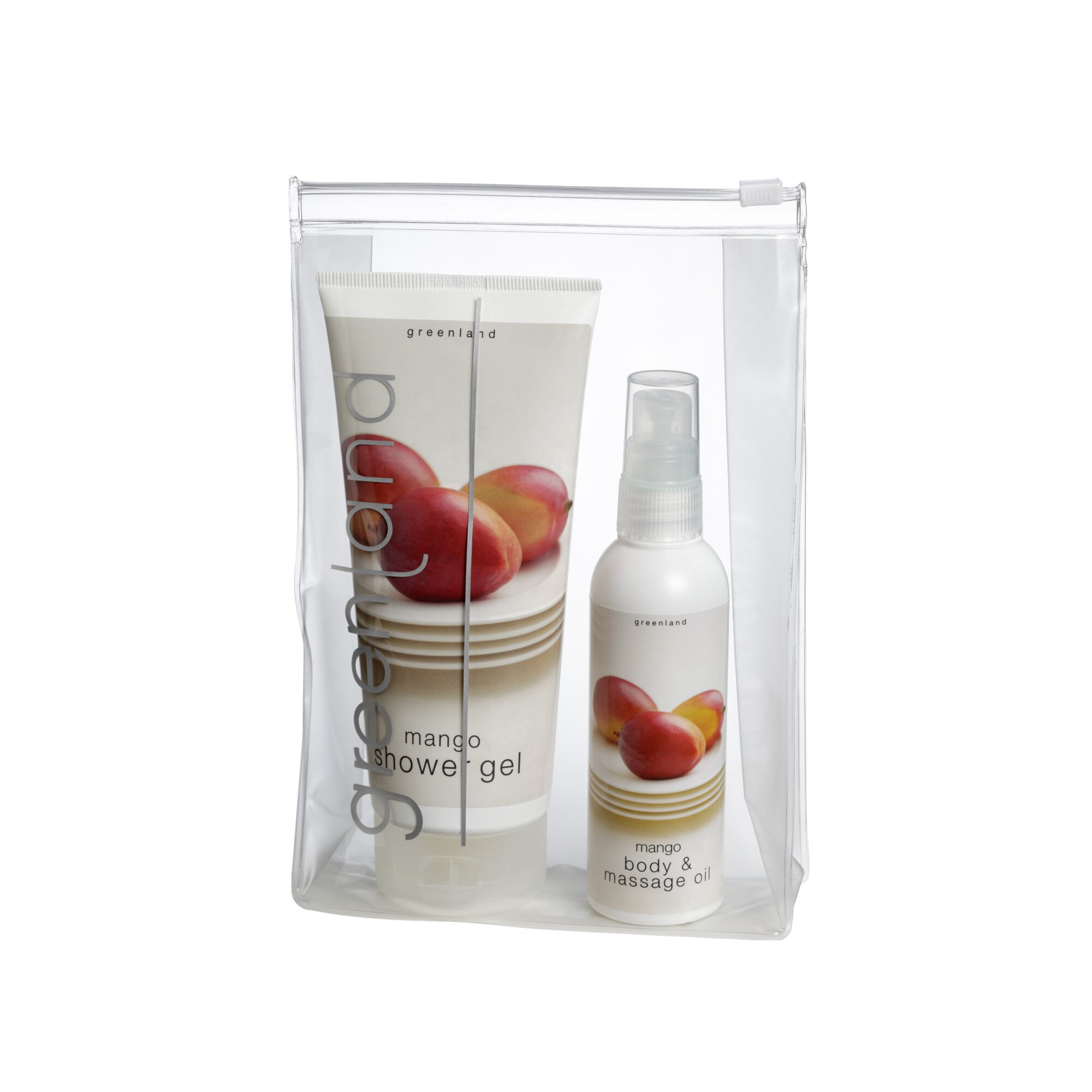 Gentuta cosmetica mango, Greenland, gel de dus si ulei de corp