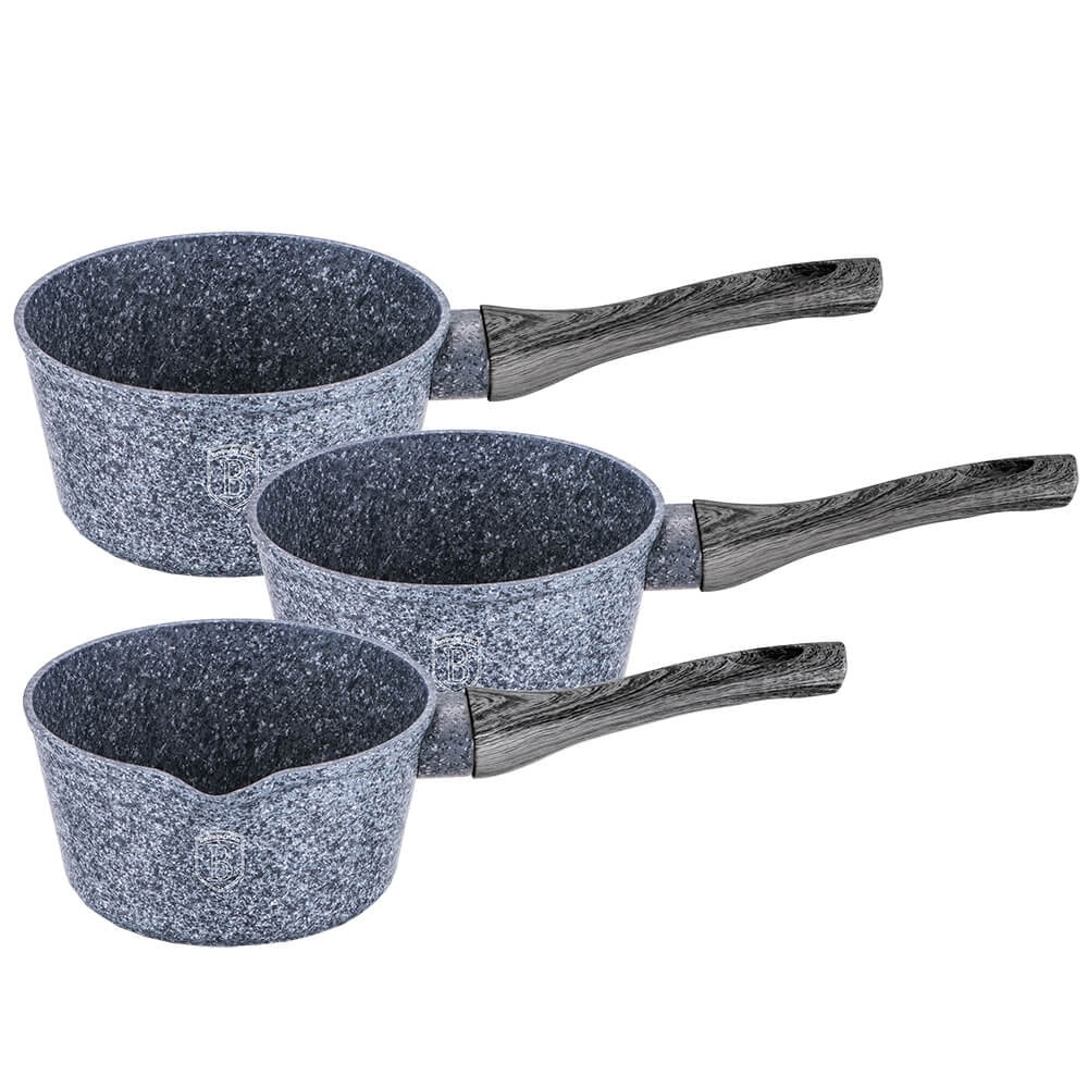 Set 3 cratite, BerlingerHaus Forest Line Smoked Wood BH/1585