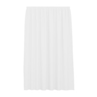 Perdea voal 140x245 cm, culoare alb, prindere cu inele