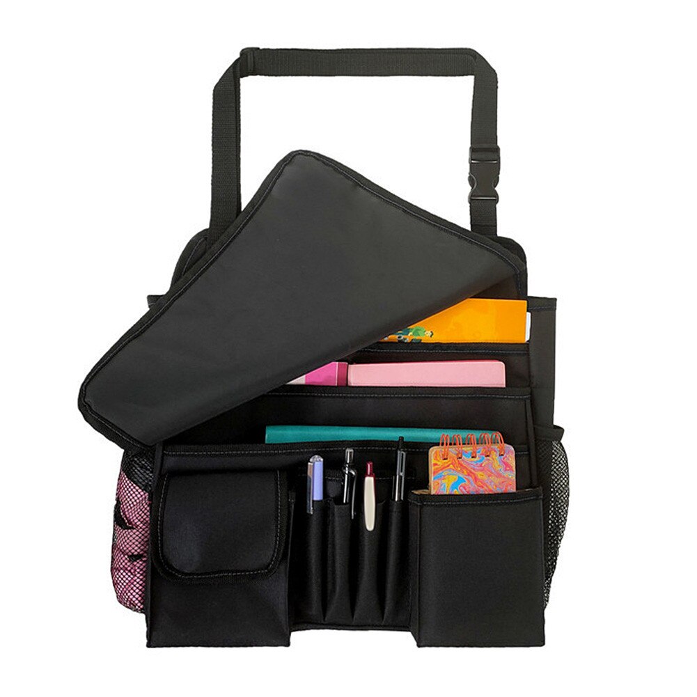Geanta portabila multifunctionala pentru tableta si computer, geanta de transport pentru documente auto, organizator negru