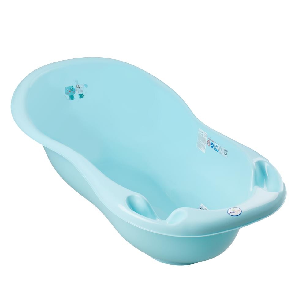Cadita Tega Baby Dog&Cat 86 cm cu senzor de temperatura Mint