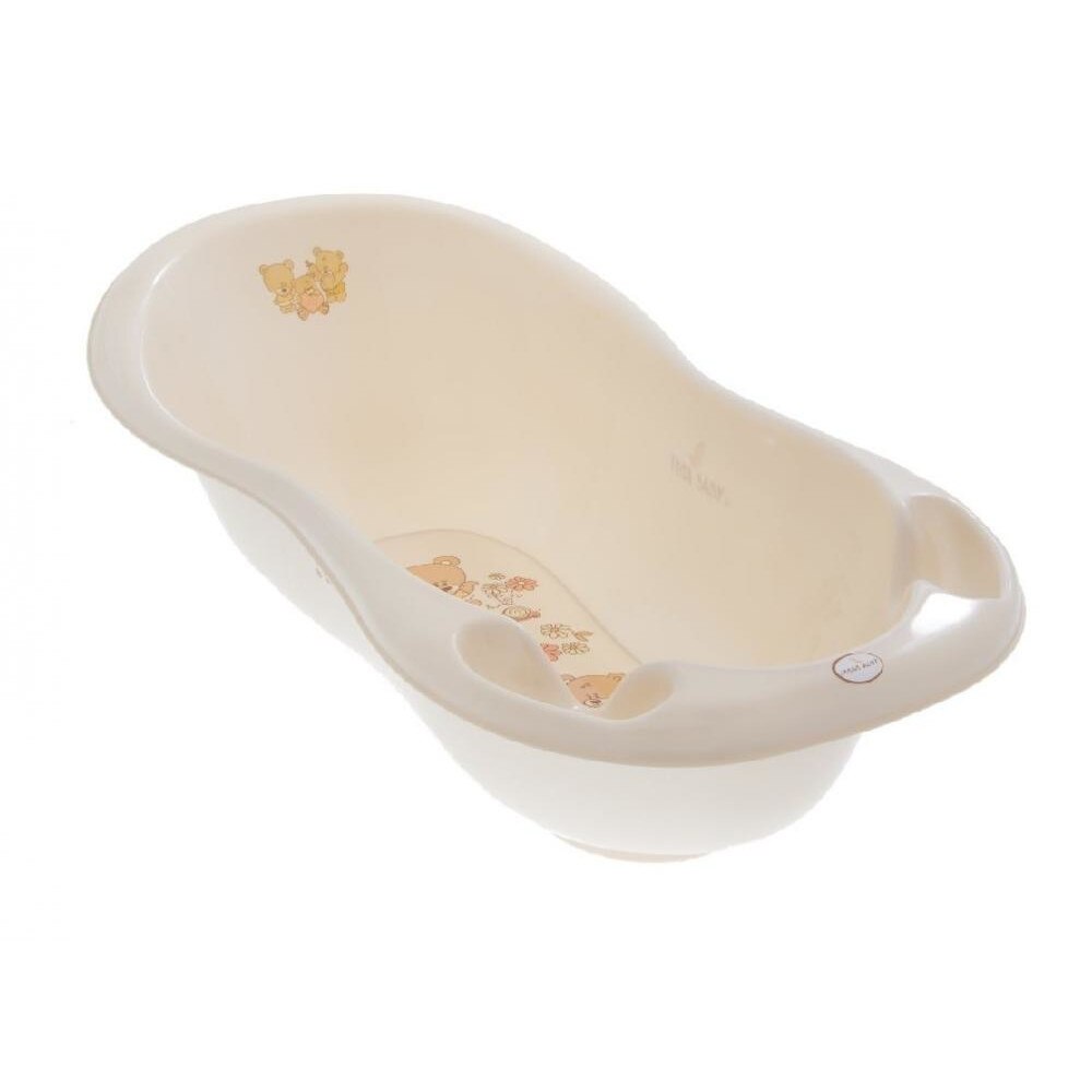 Cadita copii Tega Baby Lux Bear 102 cm Beige