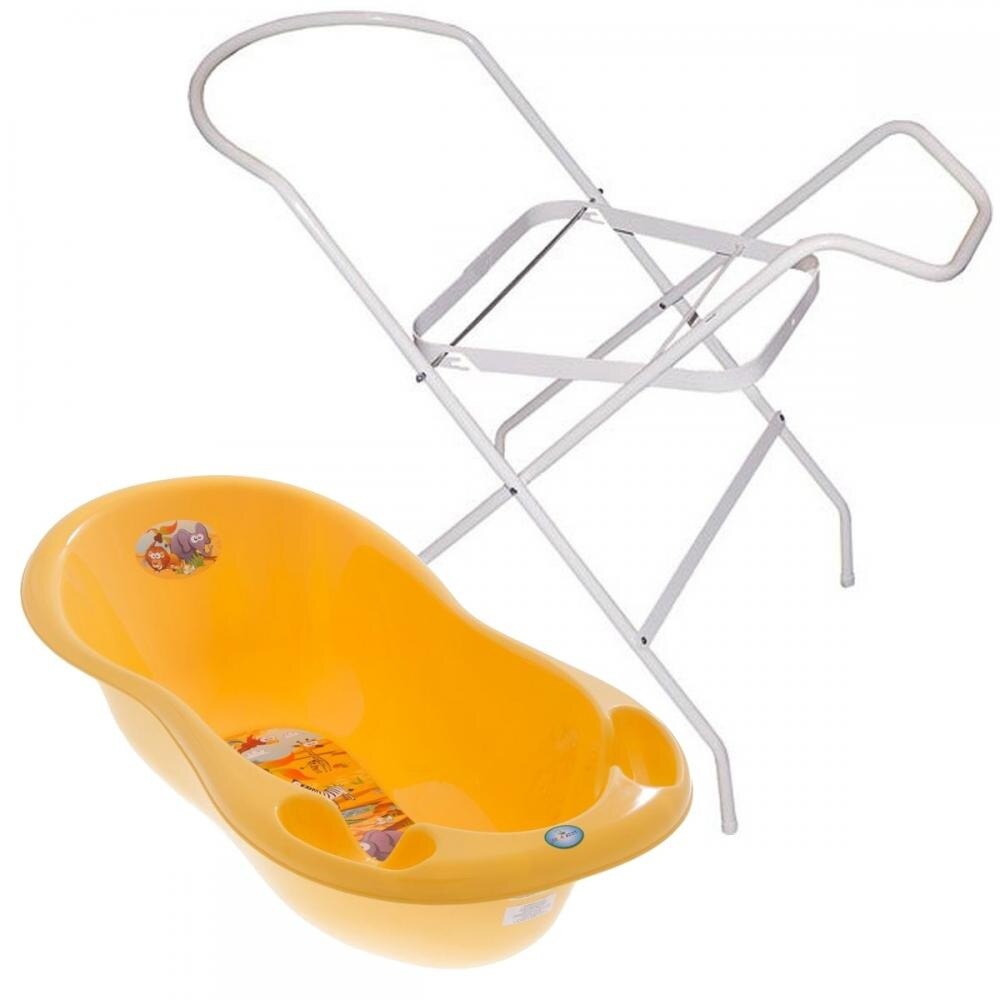 Set Cadita Saffari Lux 102cm + Suport Cadita Galben