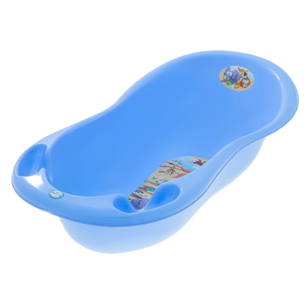 Cadita Tega Baby Saffari Lux 86 cm Albastra