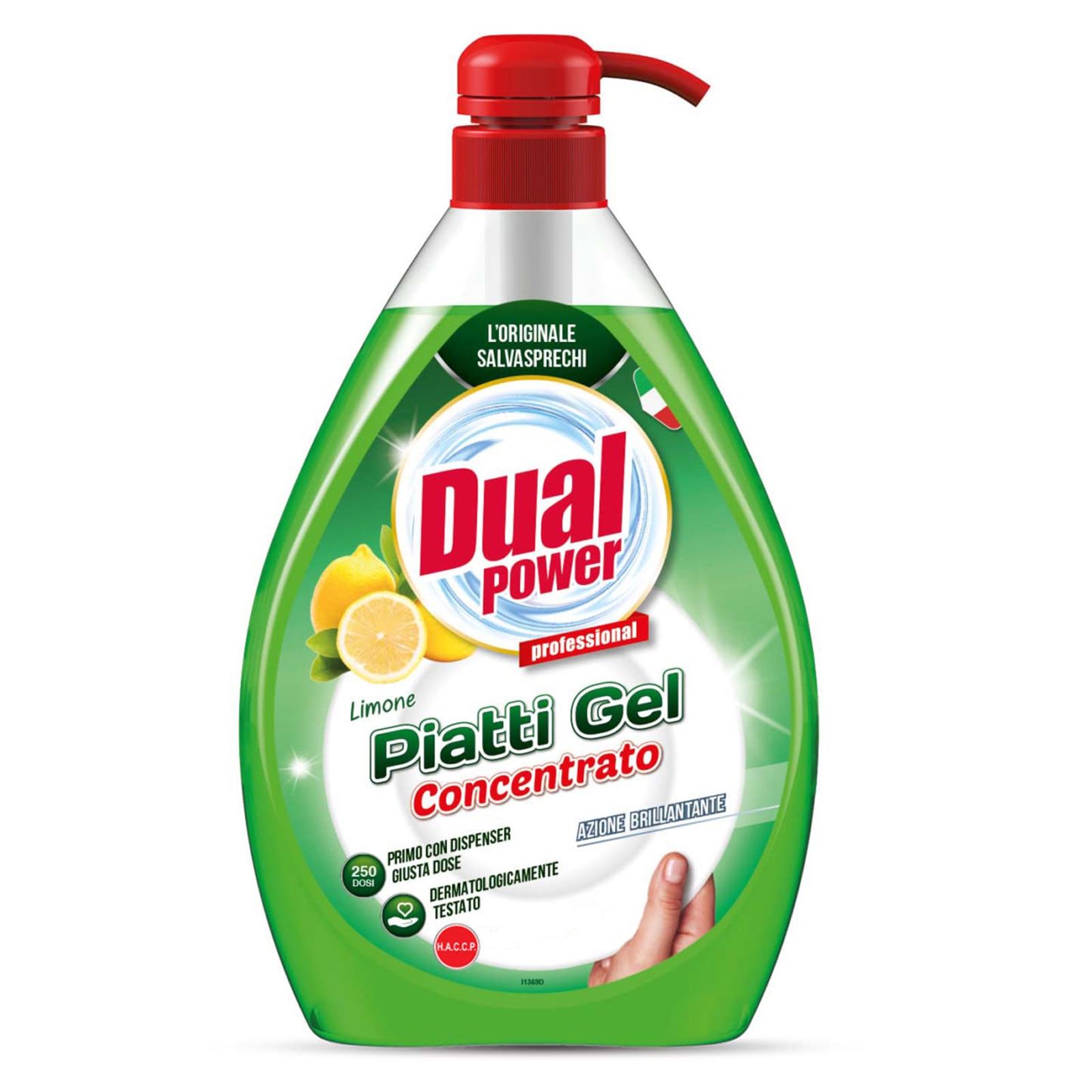 Detergent Concentrat Vase Dual Power cu Lamaie 1000 ml