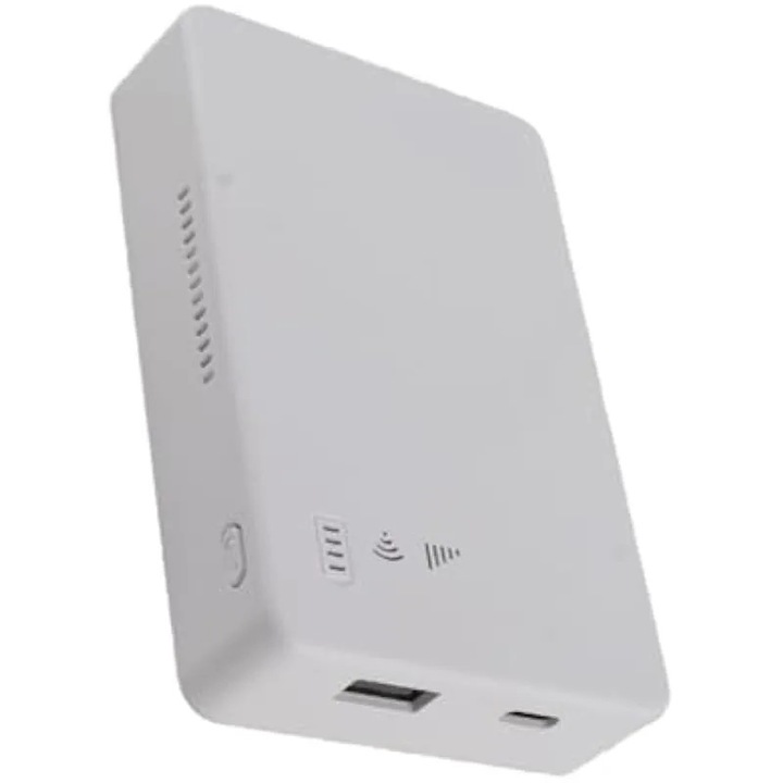 Hotspot WiFi mobil, hordozható 4G LTE WiFi router, nagy sebességű zseb WiFi modem router, 10000 mAh, 300 Mbps, SIM kártya foglalattal, akár 10 felhasználóval megosztható WiFi