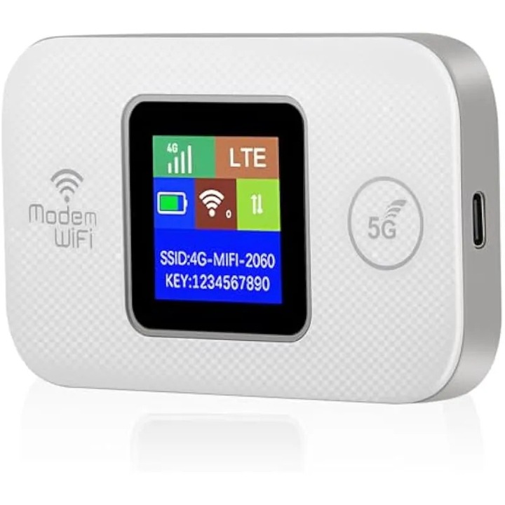 4G utazási WiFi router, hordozható WiFi router utazáshoz, mobil WiFi SIM kártya foglalattal, zseb 4G internet hotspot 150 Mbps sebességgel, akár 10 felhasználó számára, telefonhoz, számítógéphez, laptophoz, utazáshoz