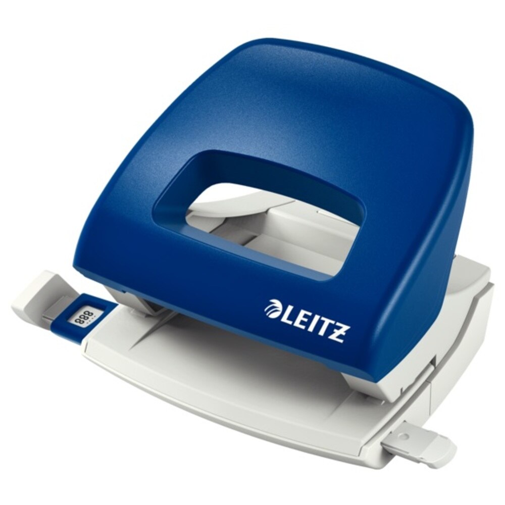 Perforator plastic LEITZ 5038 NeXXT Series, 16 coli - albastru