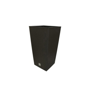 Ghiveci pentru flori cu suport ratan, Strend Pro Rato Square 325, capacitate 21/49 l Ghiveci pentru flori cu suport ratan, Strend Pro Rato Square 325, capacitate 21/49 l