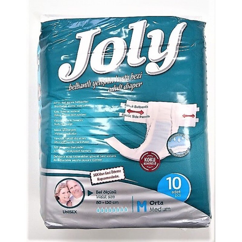 Scutece incontinenta Premium adulti Joly nr. 2 Medium - M 10 buc/set