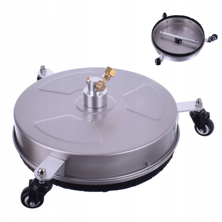 Perie Rotativa SCX15 INOX 276 bar pentru Curatat Pavaj 15" (38 cm) + Adapter M18
