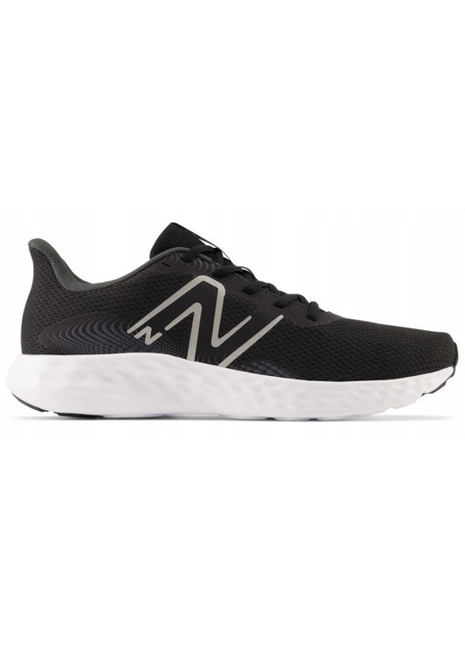 Pantofi sport New Balance 411 M411LB3 pentru barbati, usori, din plasa, negri 45, 5