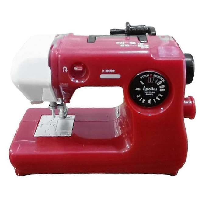 Masina de cusut portabila CJ-F-K0204-20260825-3710, mini, din plastic, electrica, roz, 10 x 8 x 6 cm