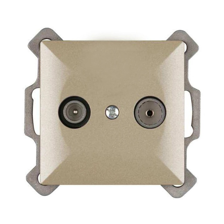 Priza R-TV Perla GAP-PK SA, satin
